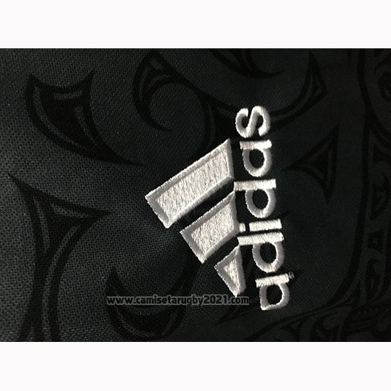 Camiseta Nueva Zelandia All Blacks Maori Rugby 100th Conmemorative